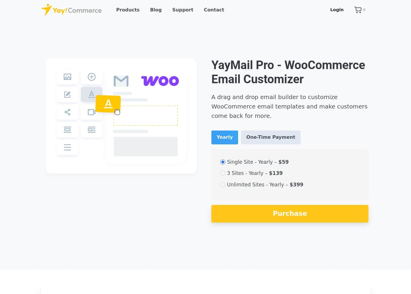 Yaymail首页截图