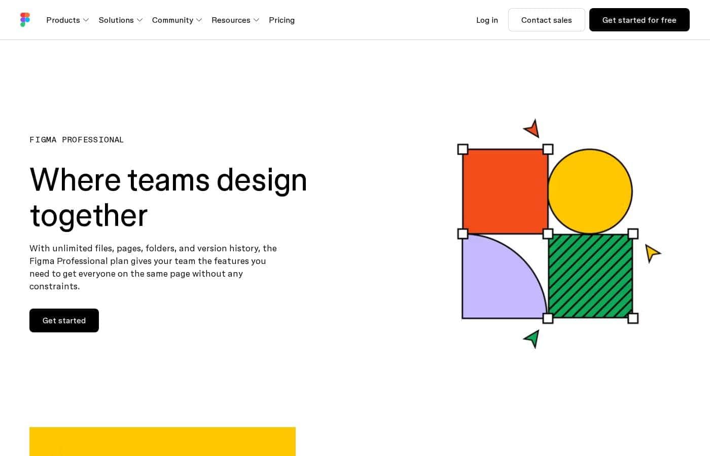 Figma pricing page screenshot