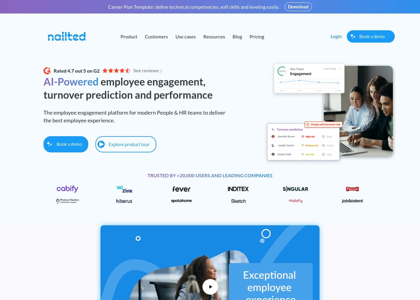 Nailted 홈페이지 스크린샷