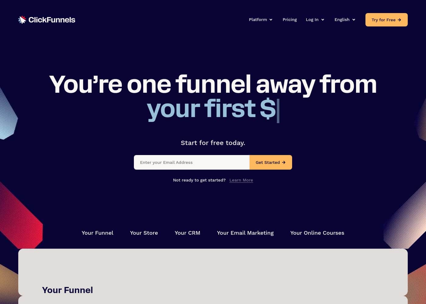 ZenArb homepage screenshot
