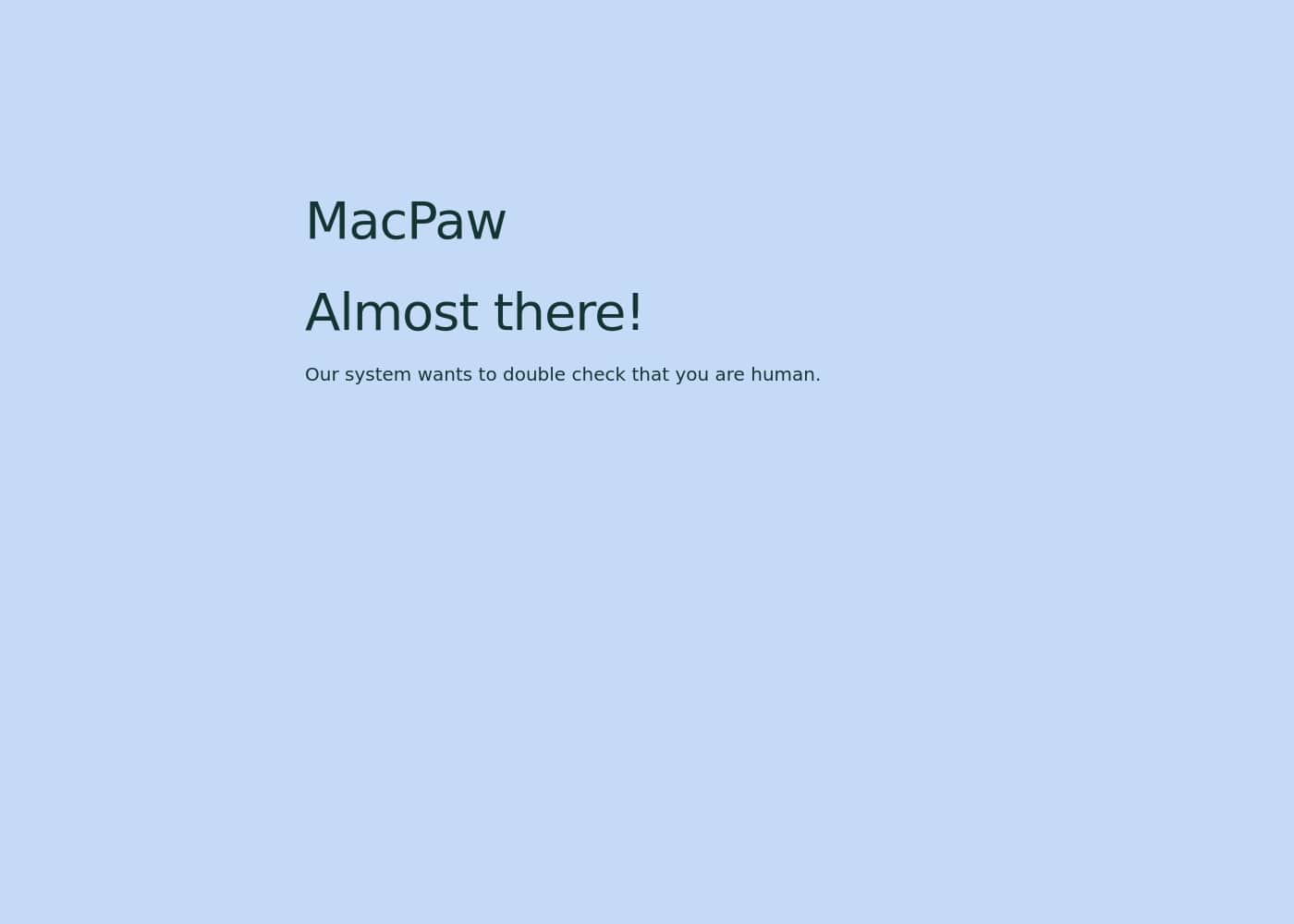 CleanMyMac X pricing page screenshot