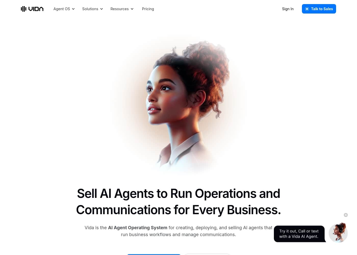 Vida Global Inc. homepage screenshot