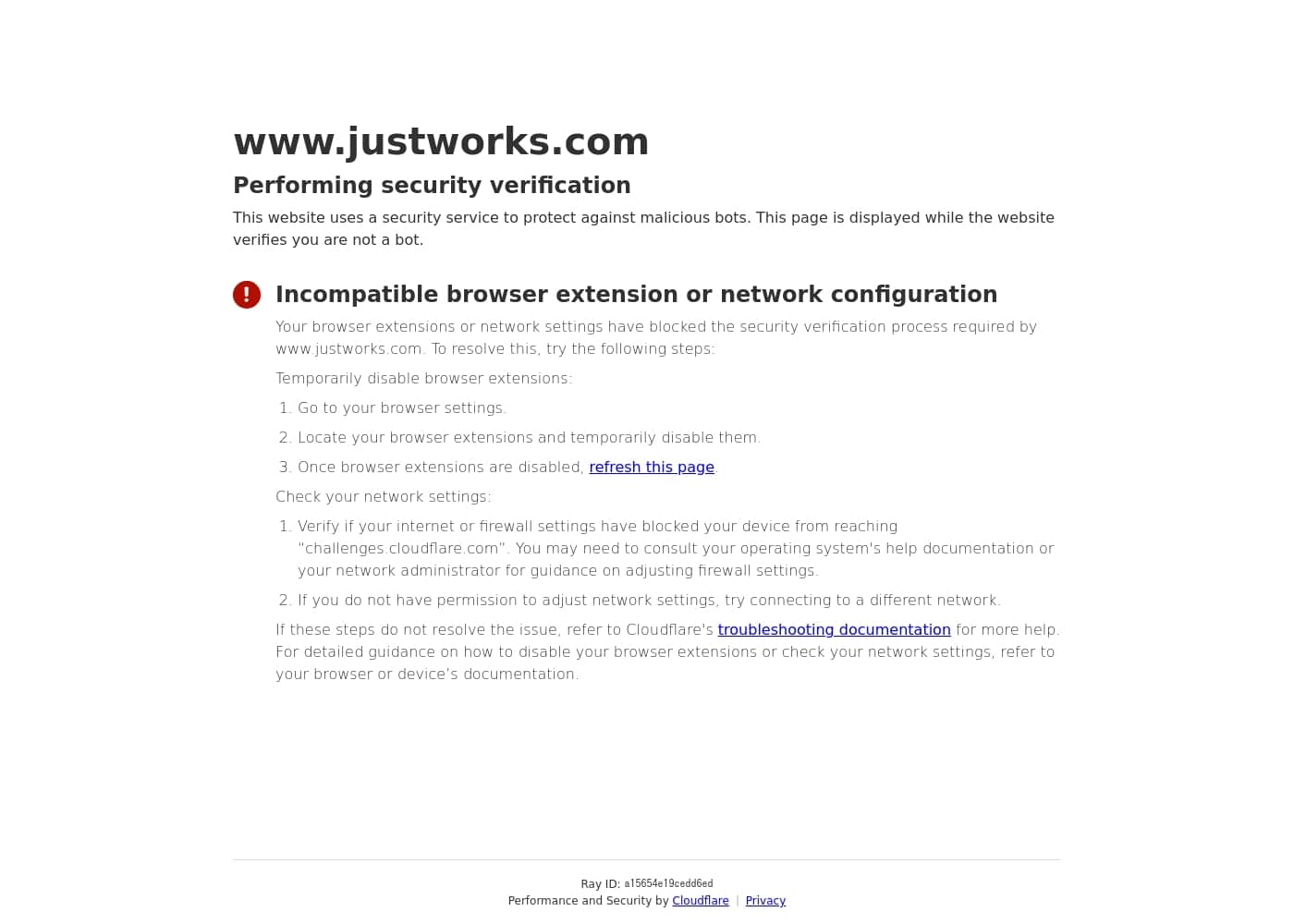 Captura de la página de precios de Justworks