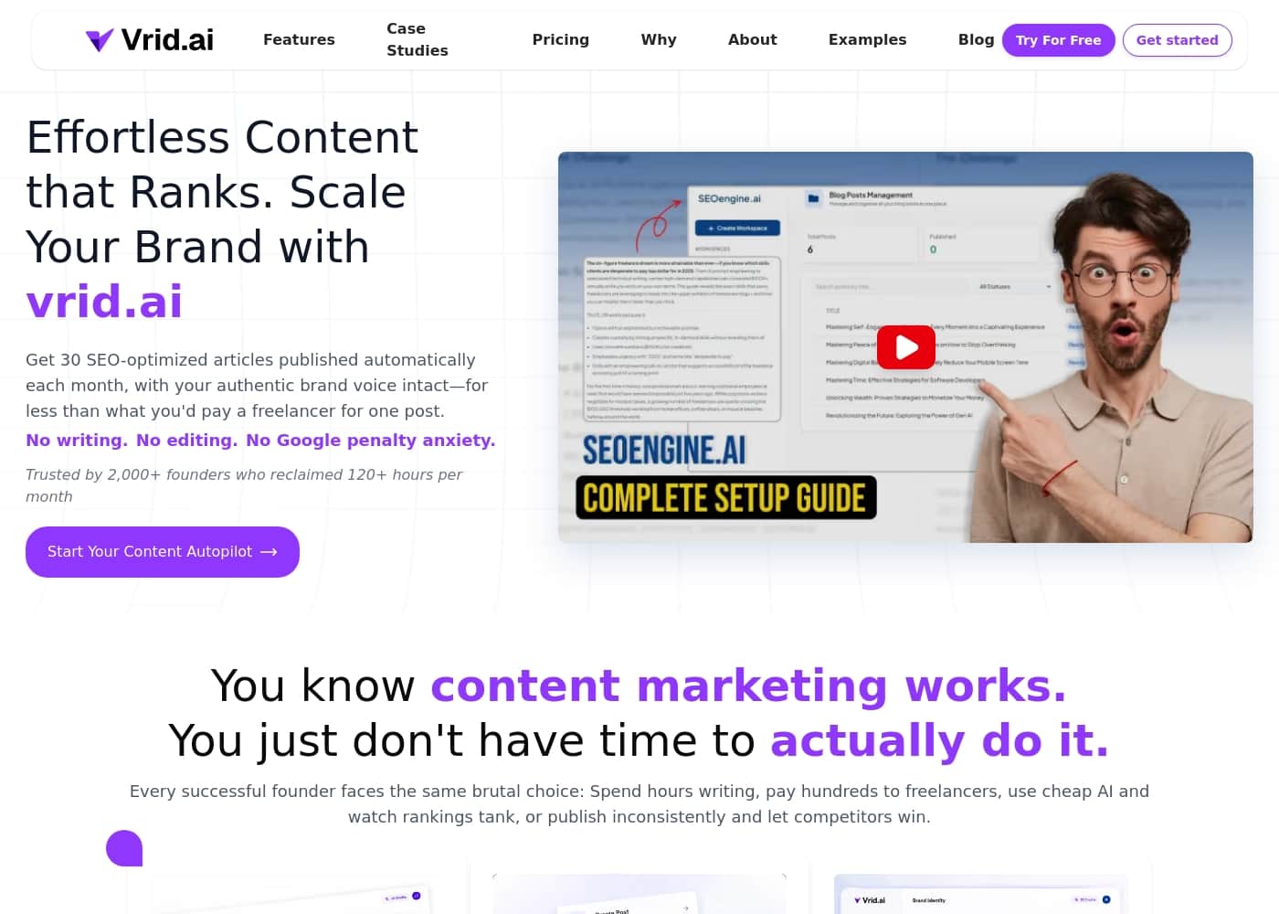 PitchGround homepage screenshot