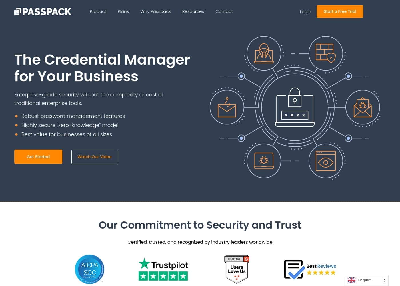 Passpack 홈페이지 스크린샷