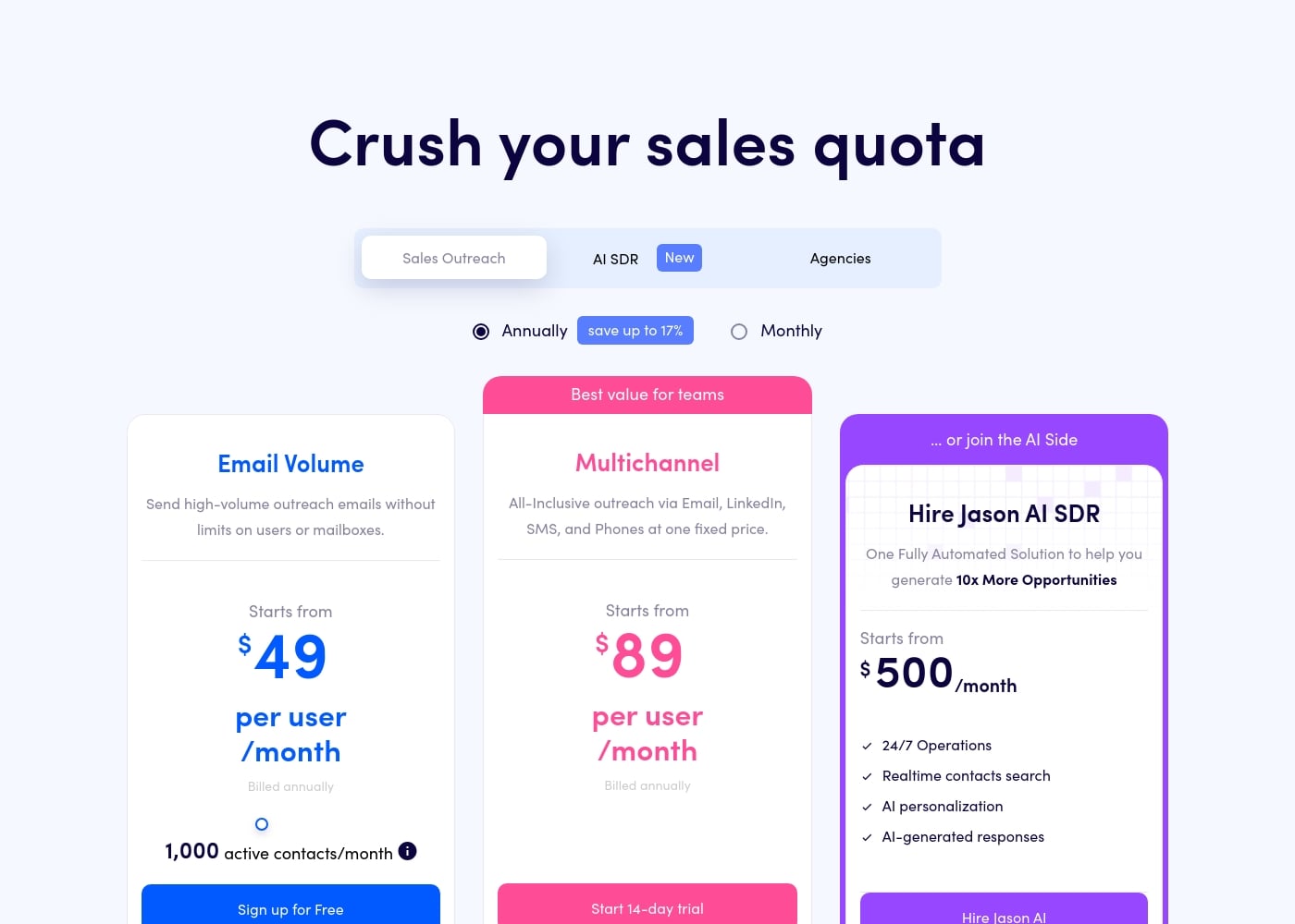 Pricing