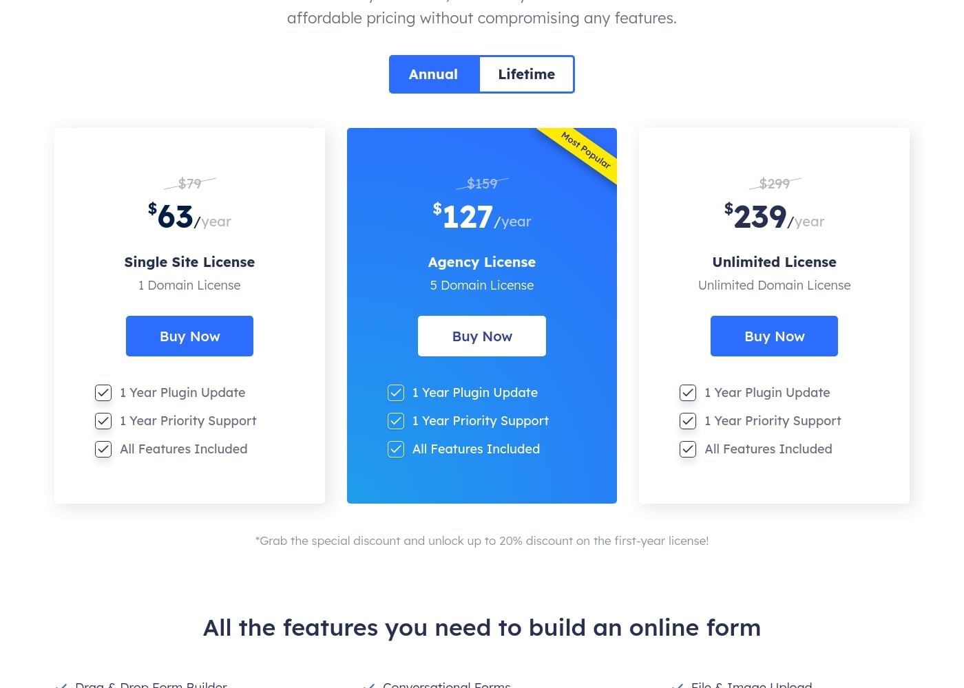 Pricing