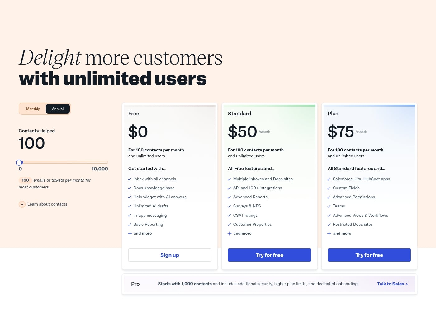 Pricing