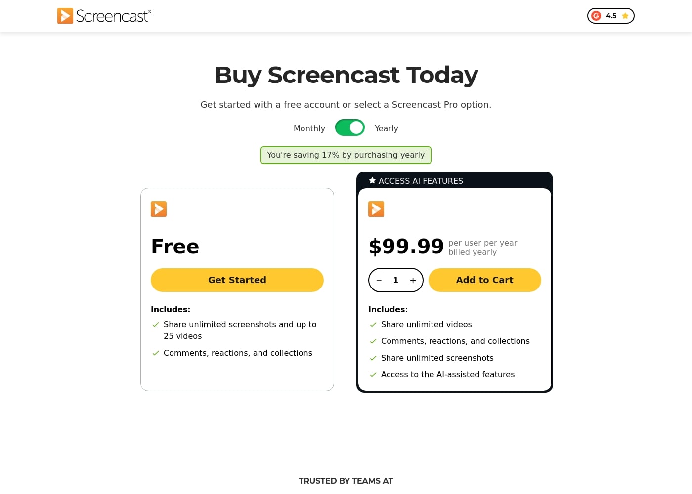 Pricing