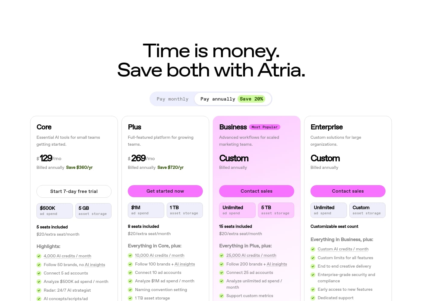 Pricing