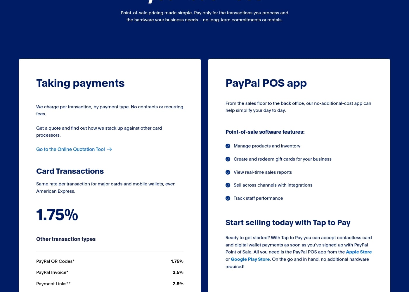 Pricing