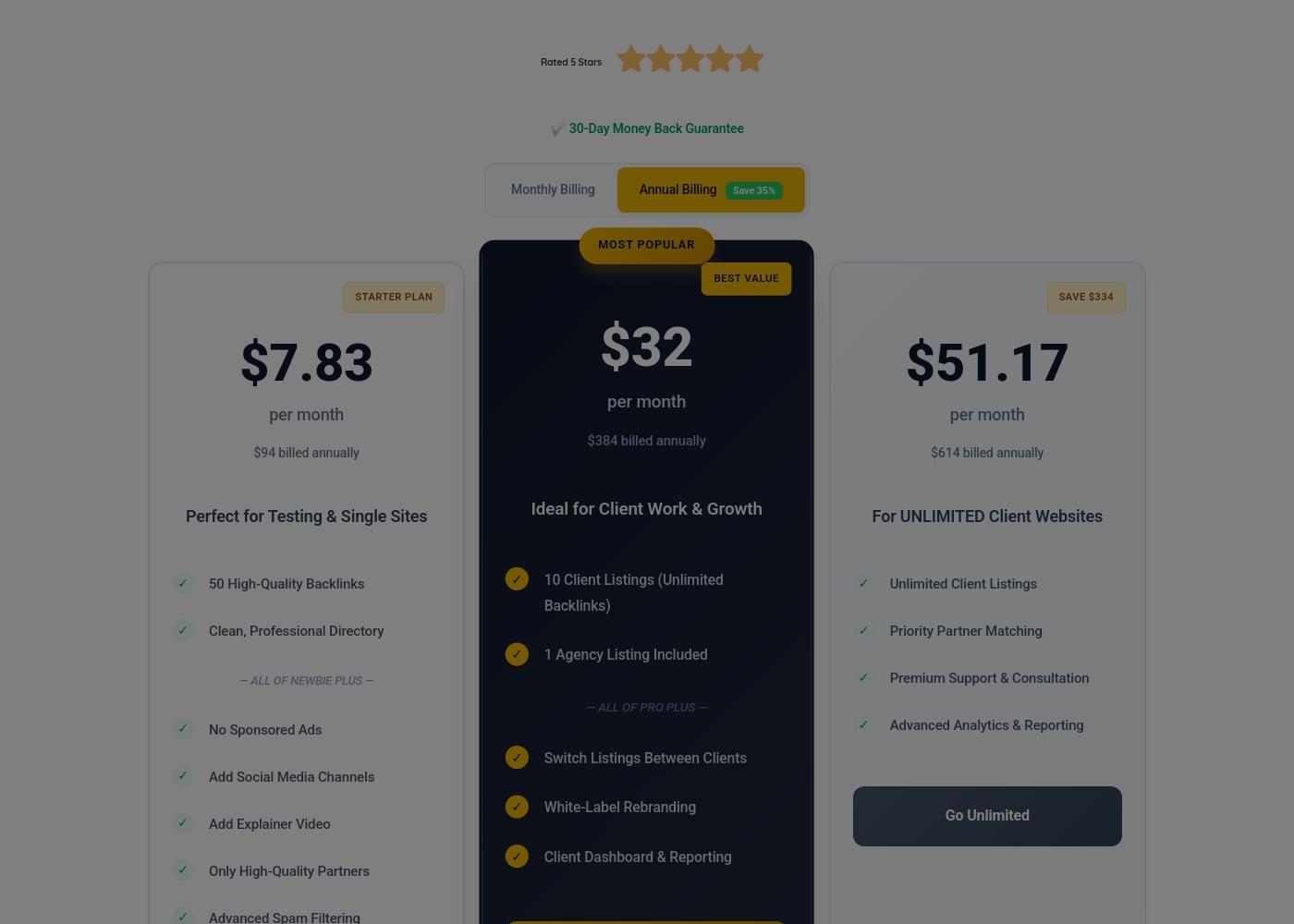 Pricing