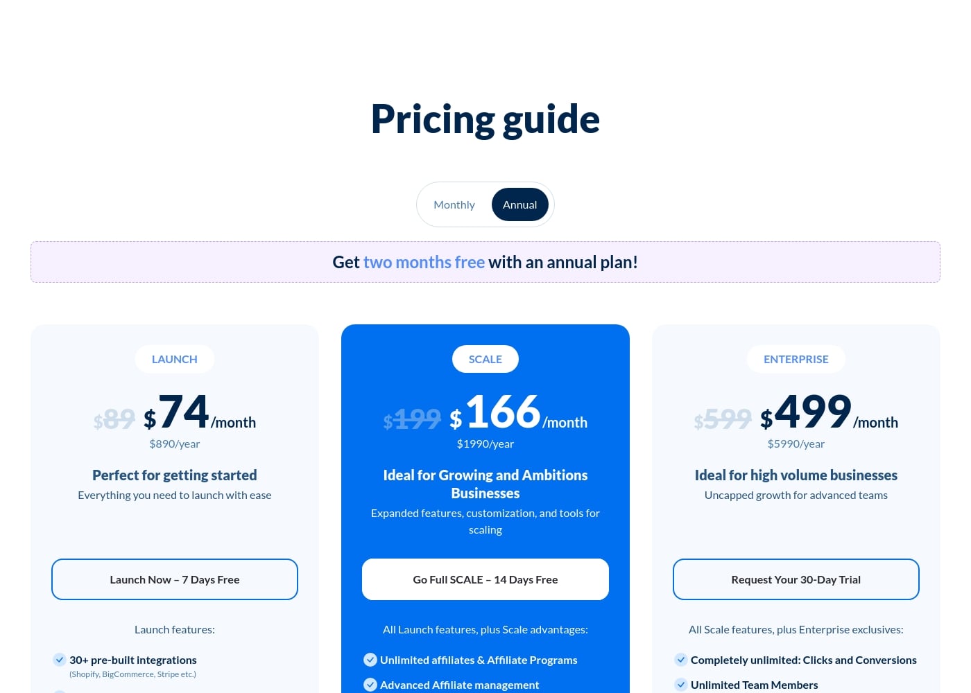 Pricing