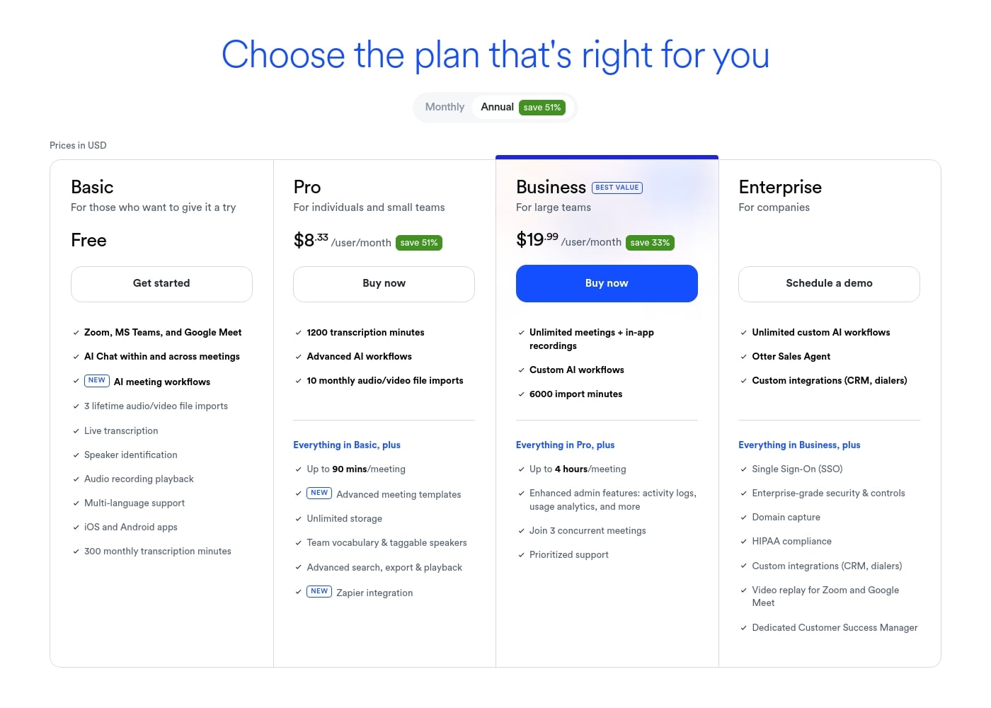 Pricing