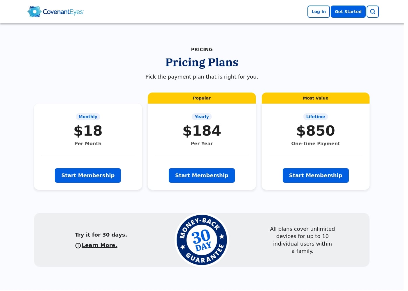 Pricing
