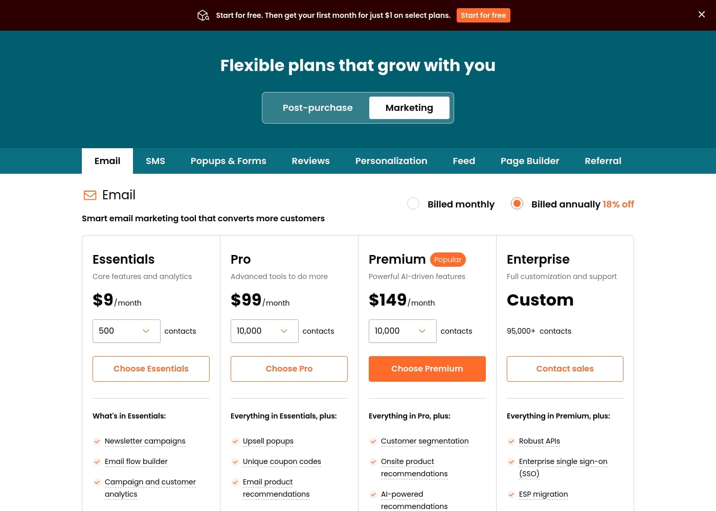 Pricing