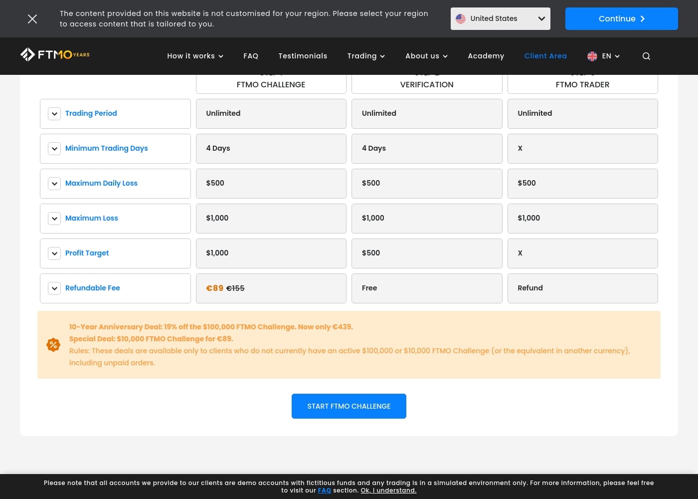 Pricing