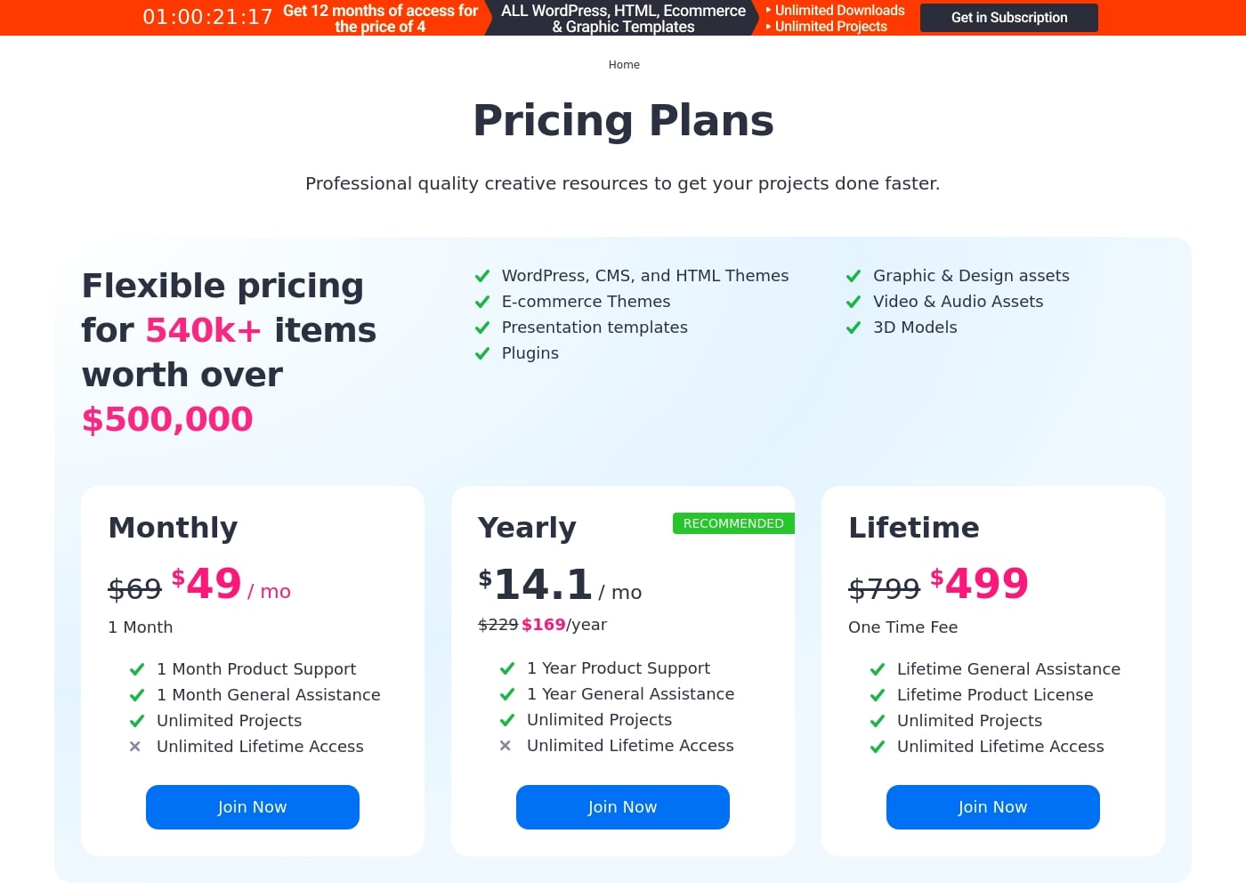 Pricing