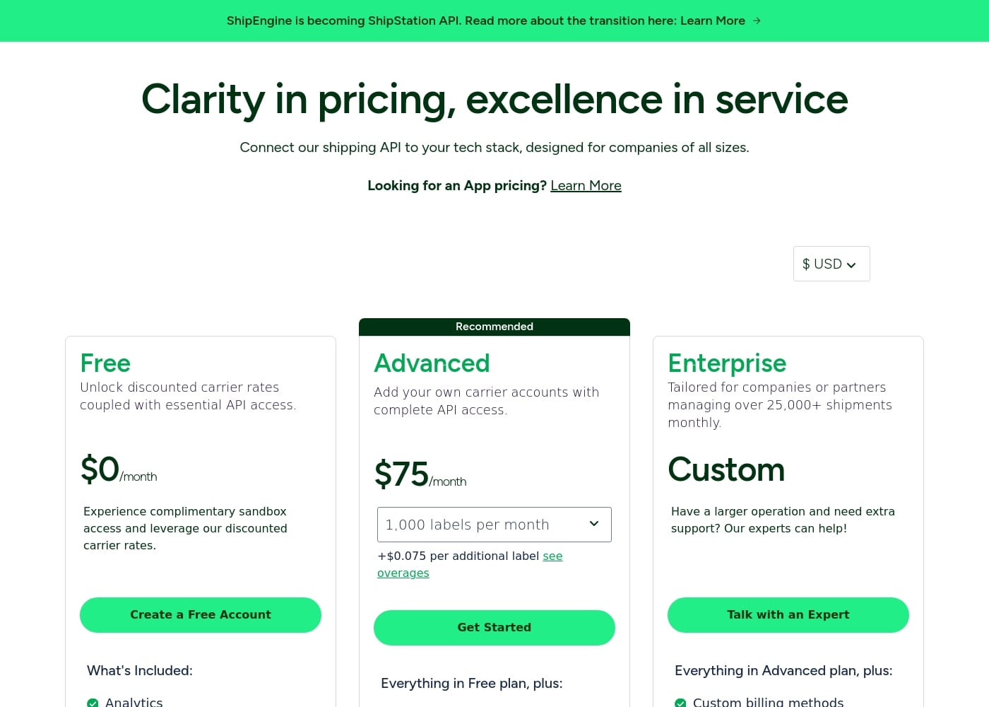 Pricing