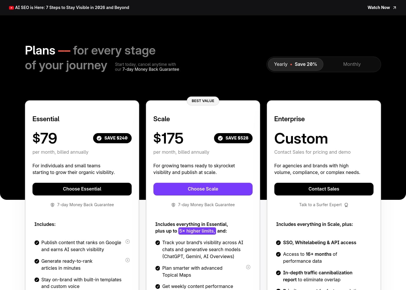 Pricing