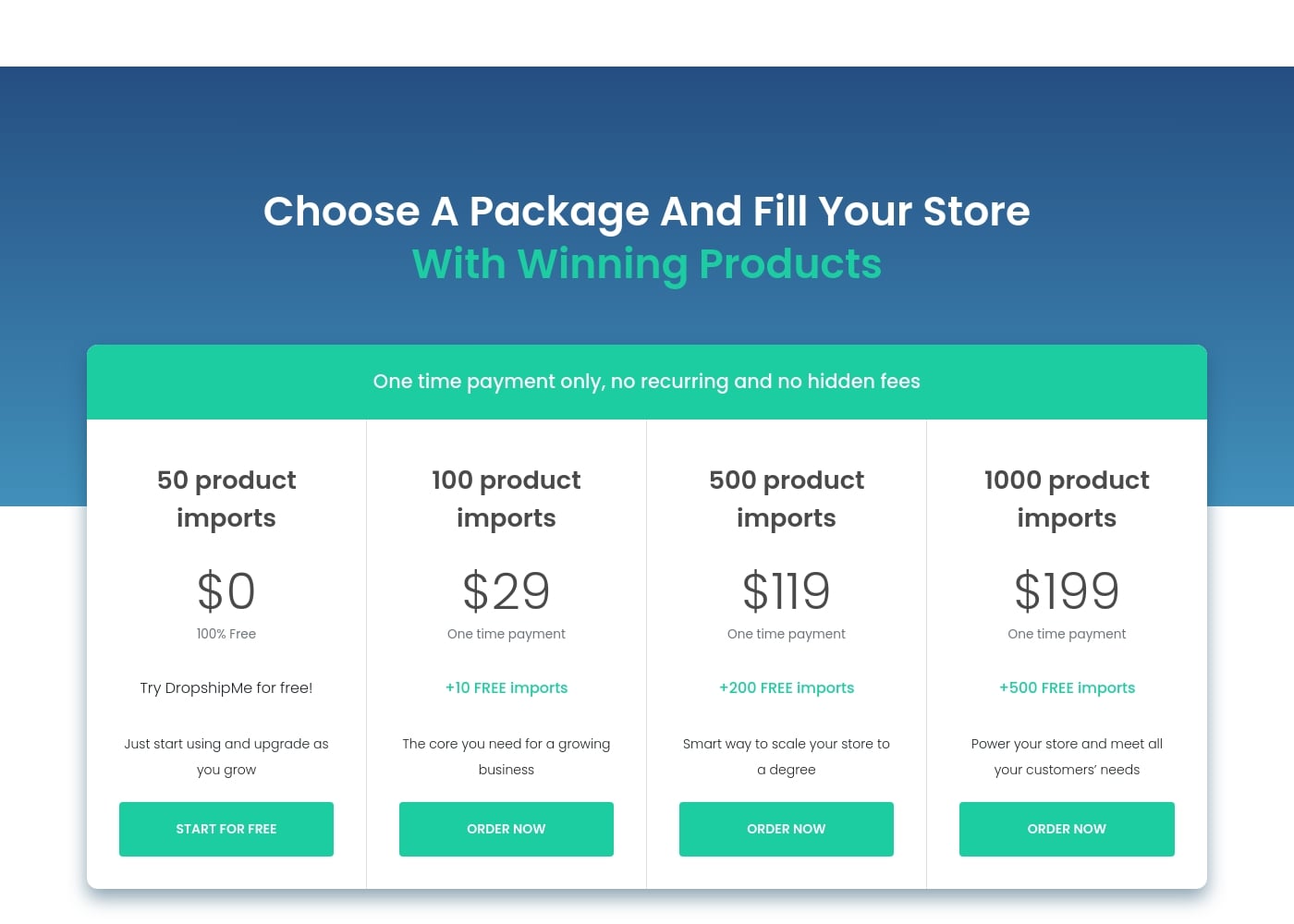 Pricing