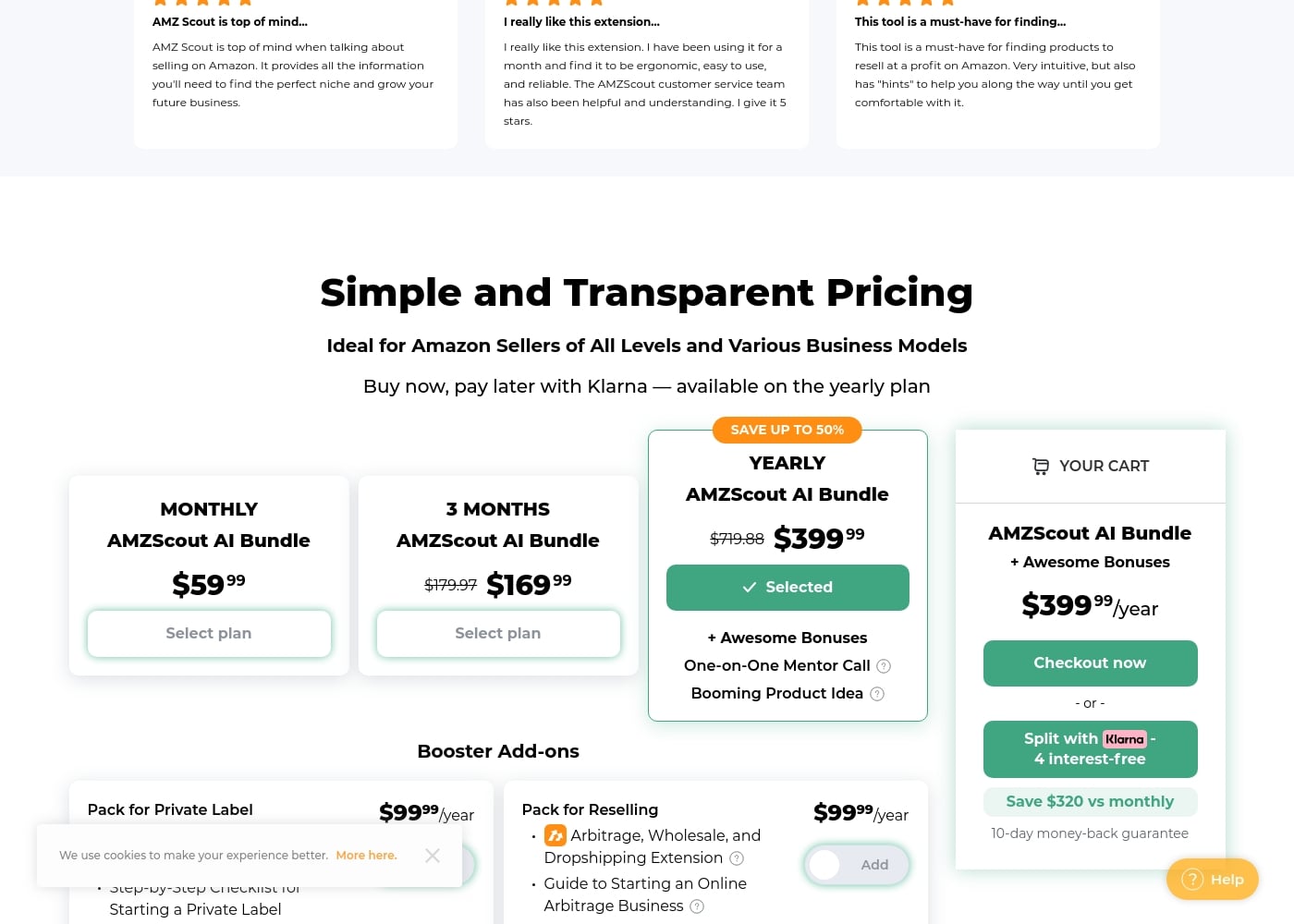 Pricing