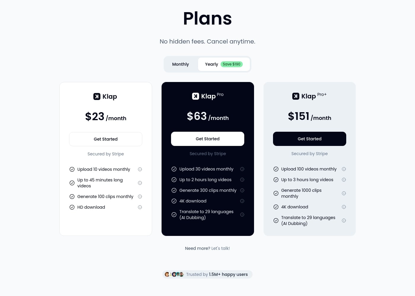 Pricing