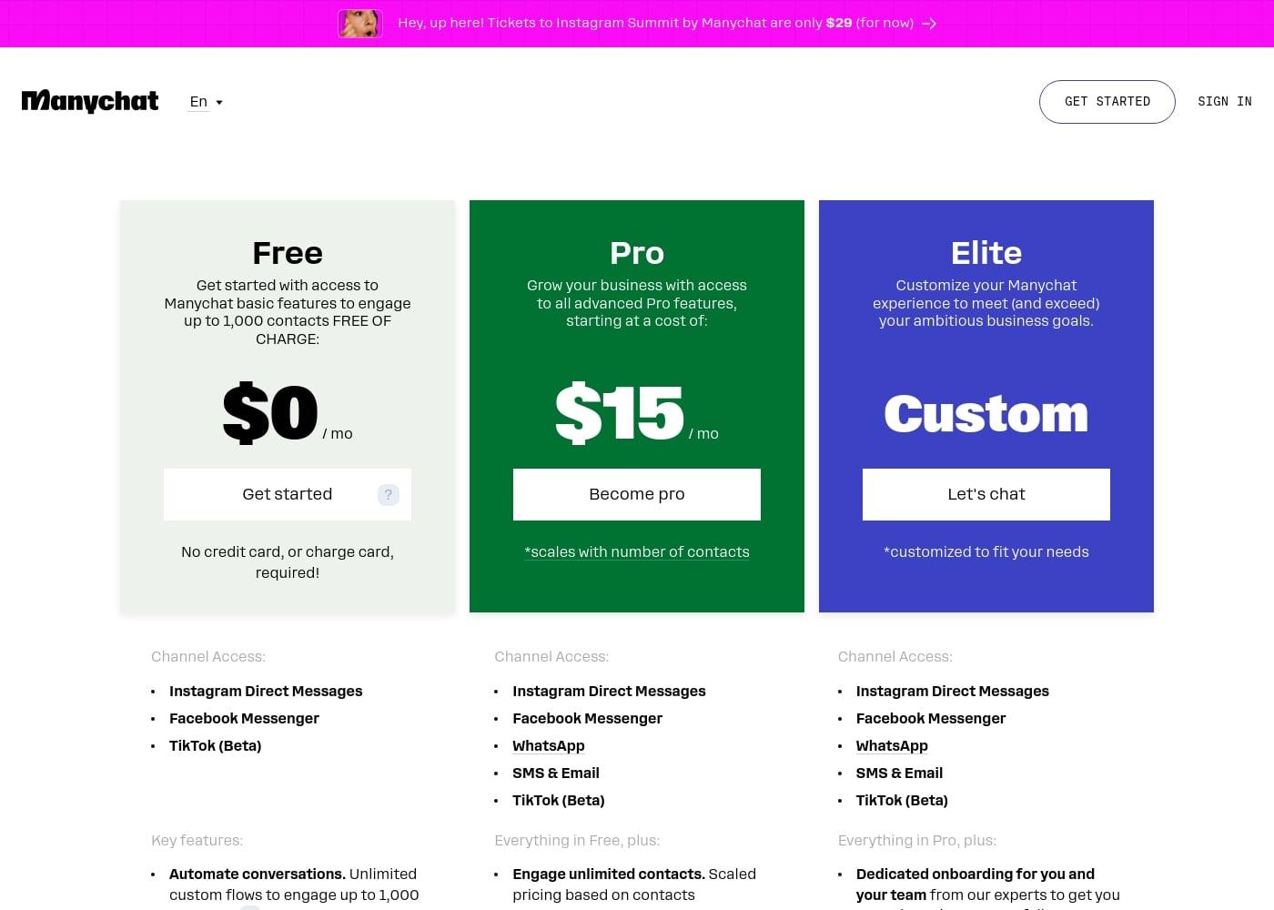 Pricing