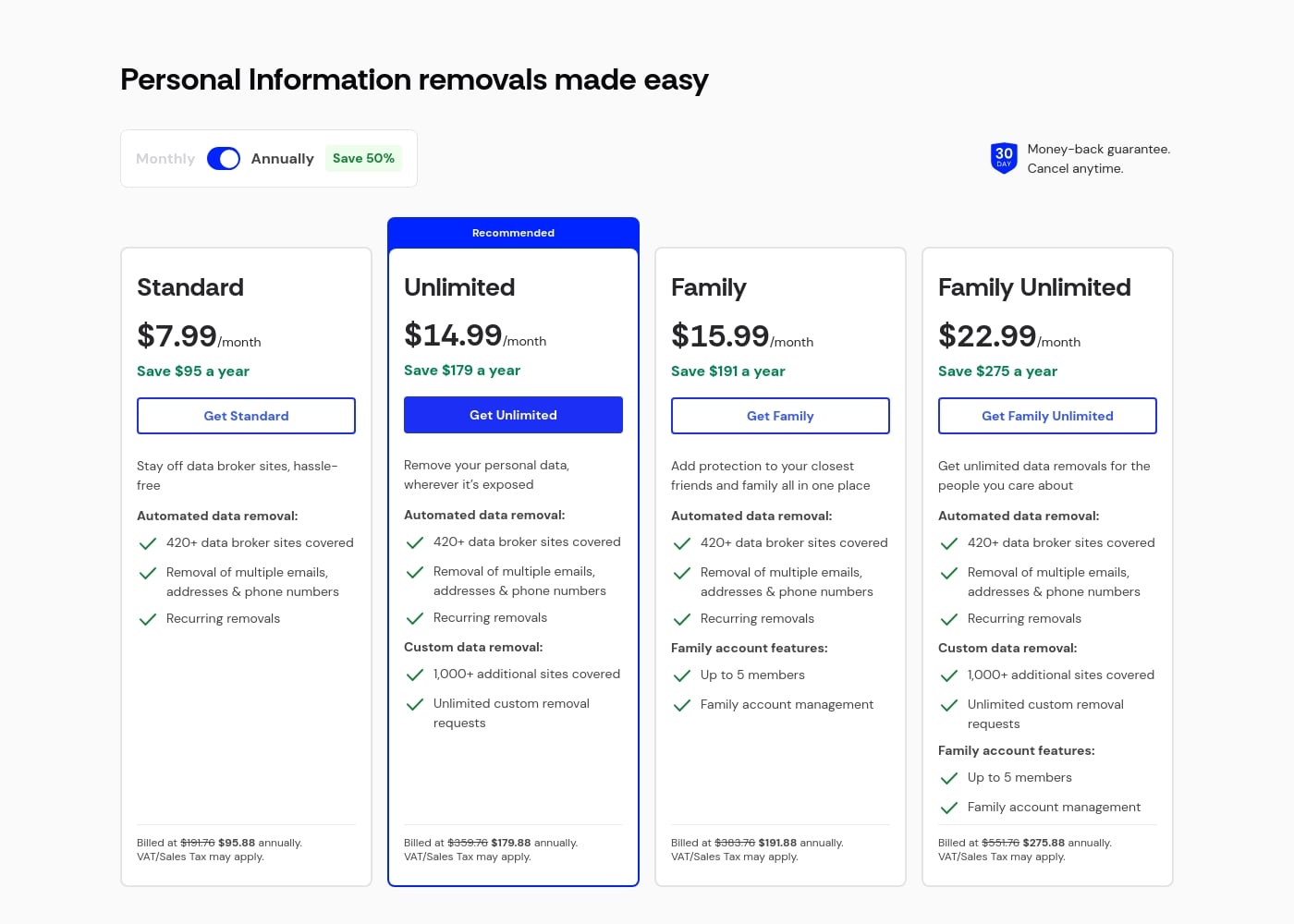 Pricing