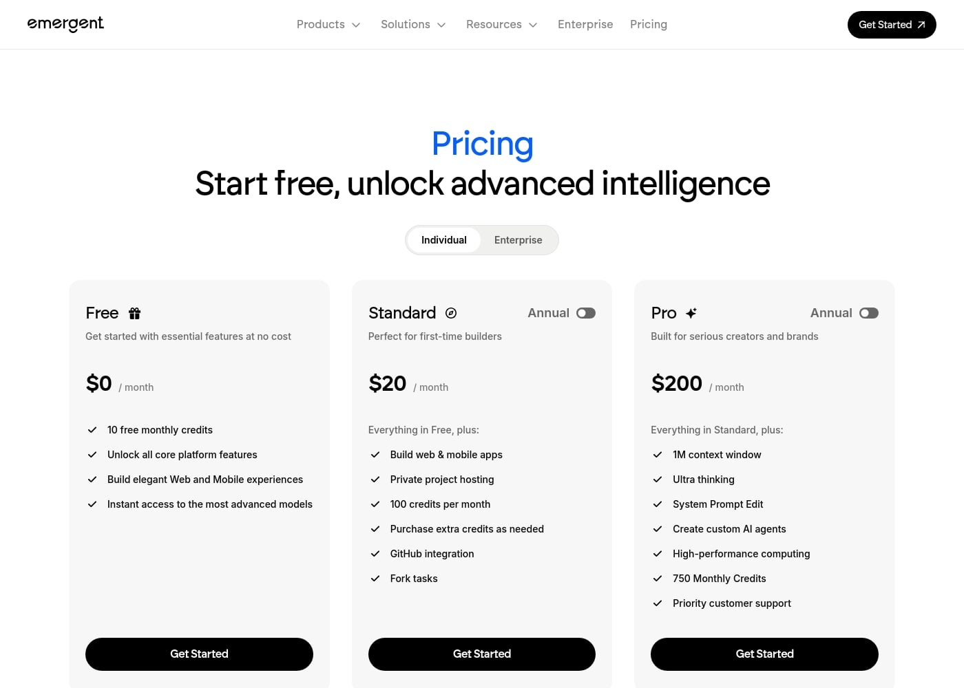 Pricing