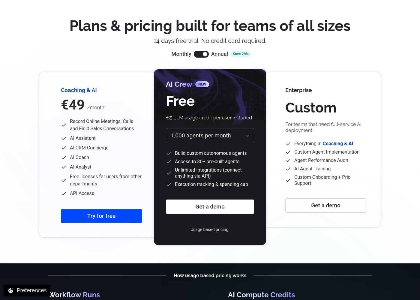 Pricing