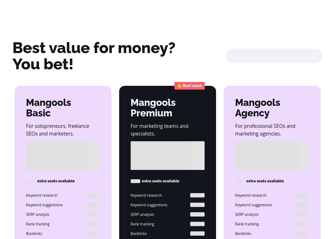 Pricing