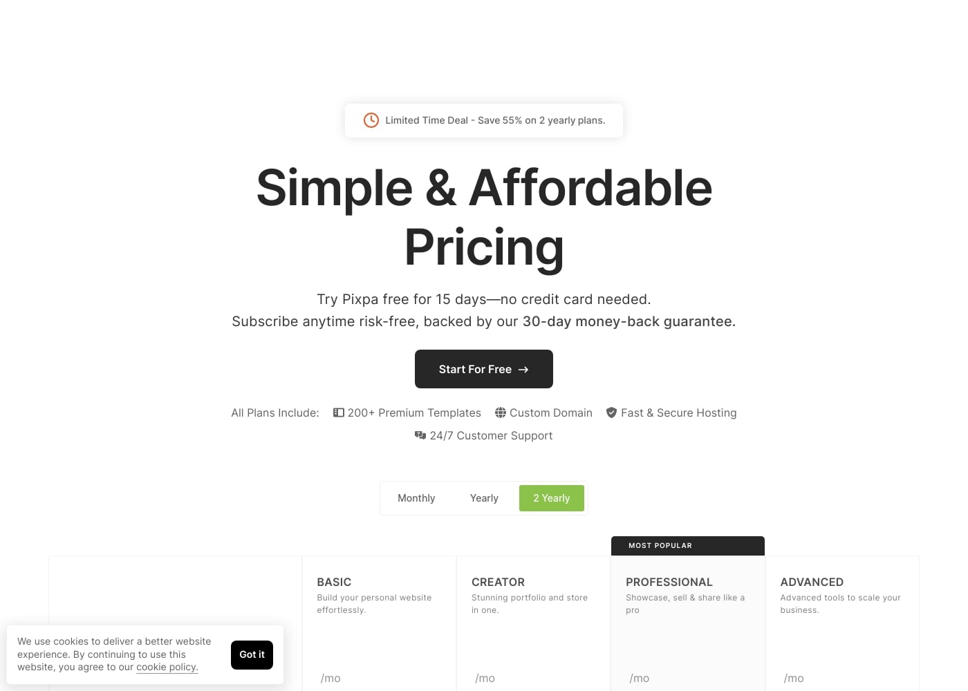 Pricing