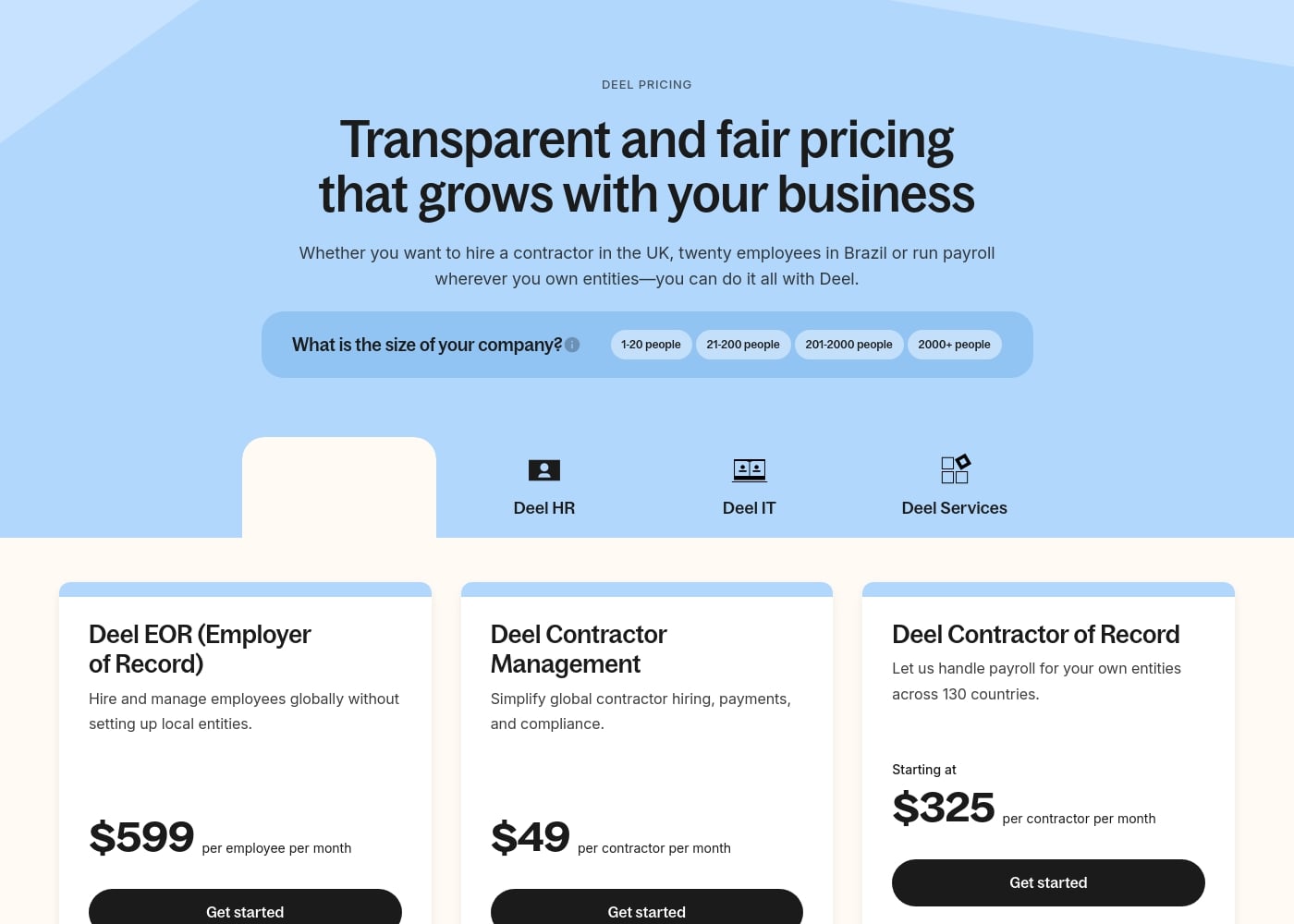 Pricing