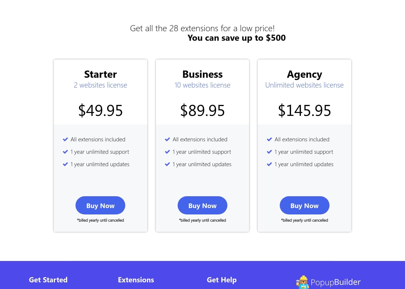 Pricing