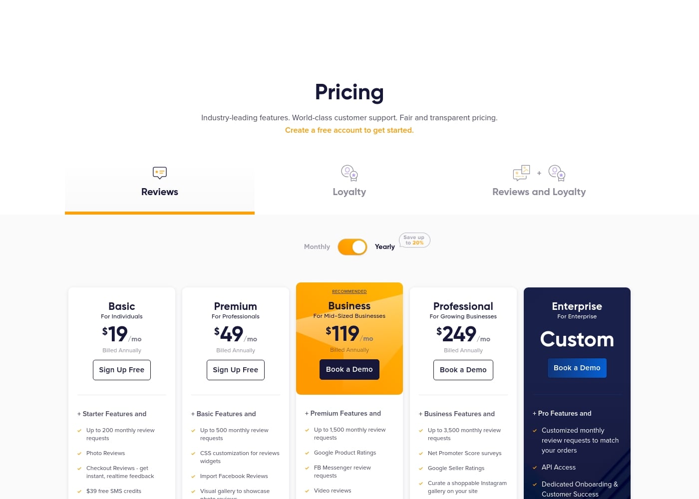 Pricing