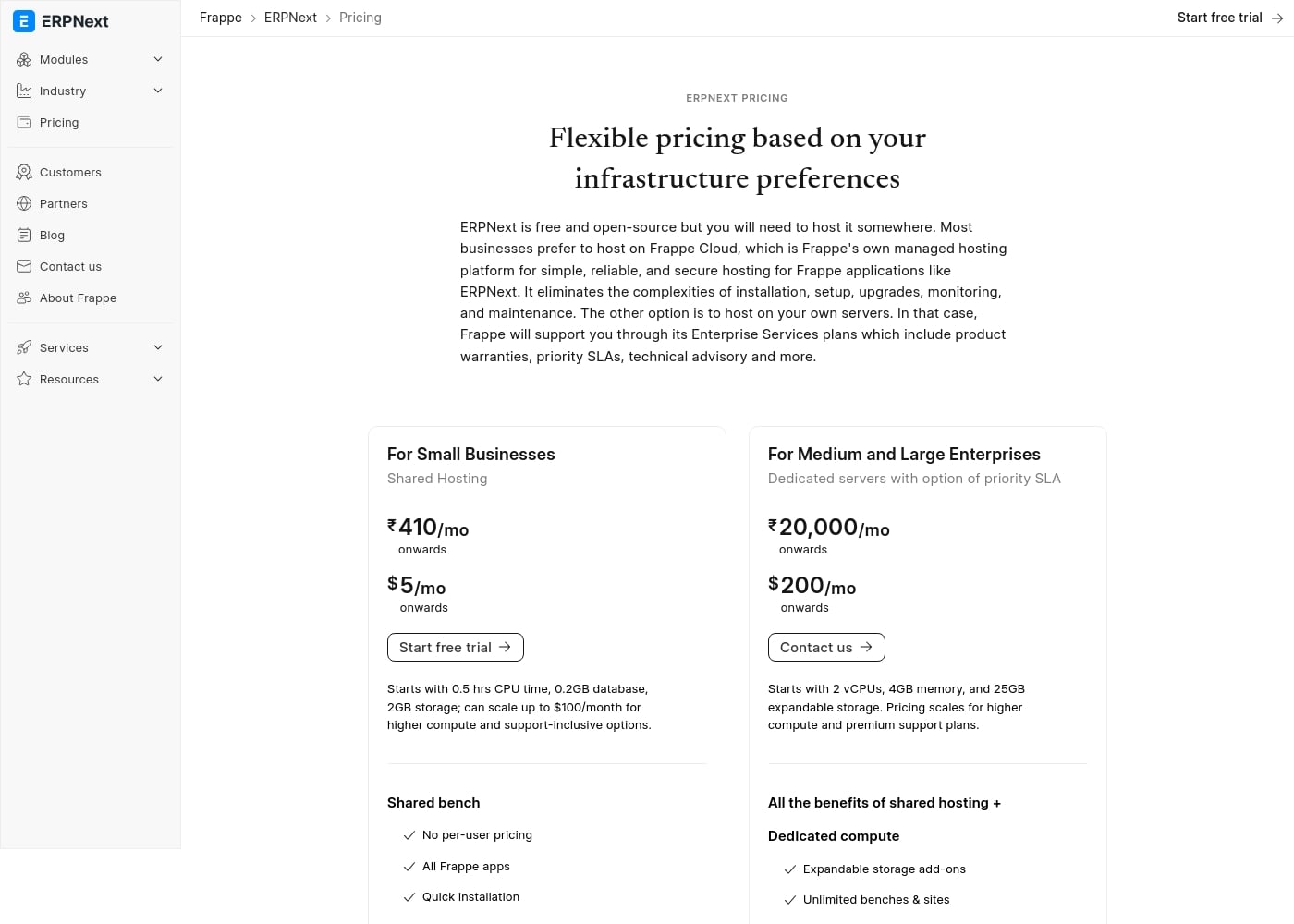 Pricing