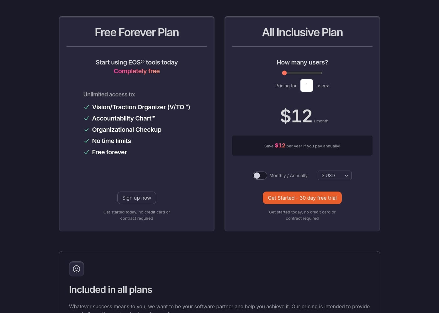 Pricing