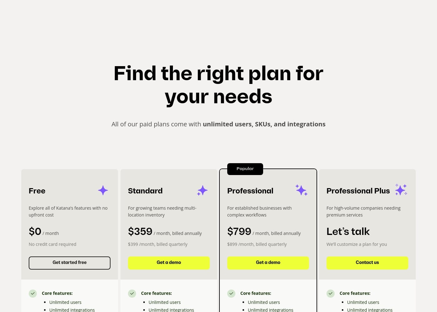 Pricing