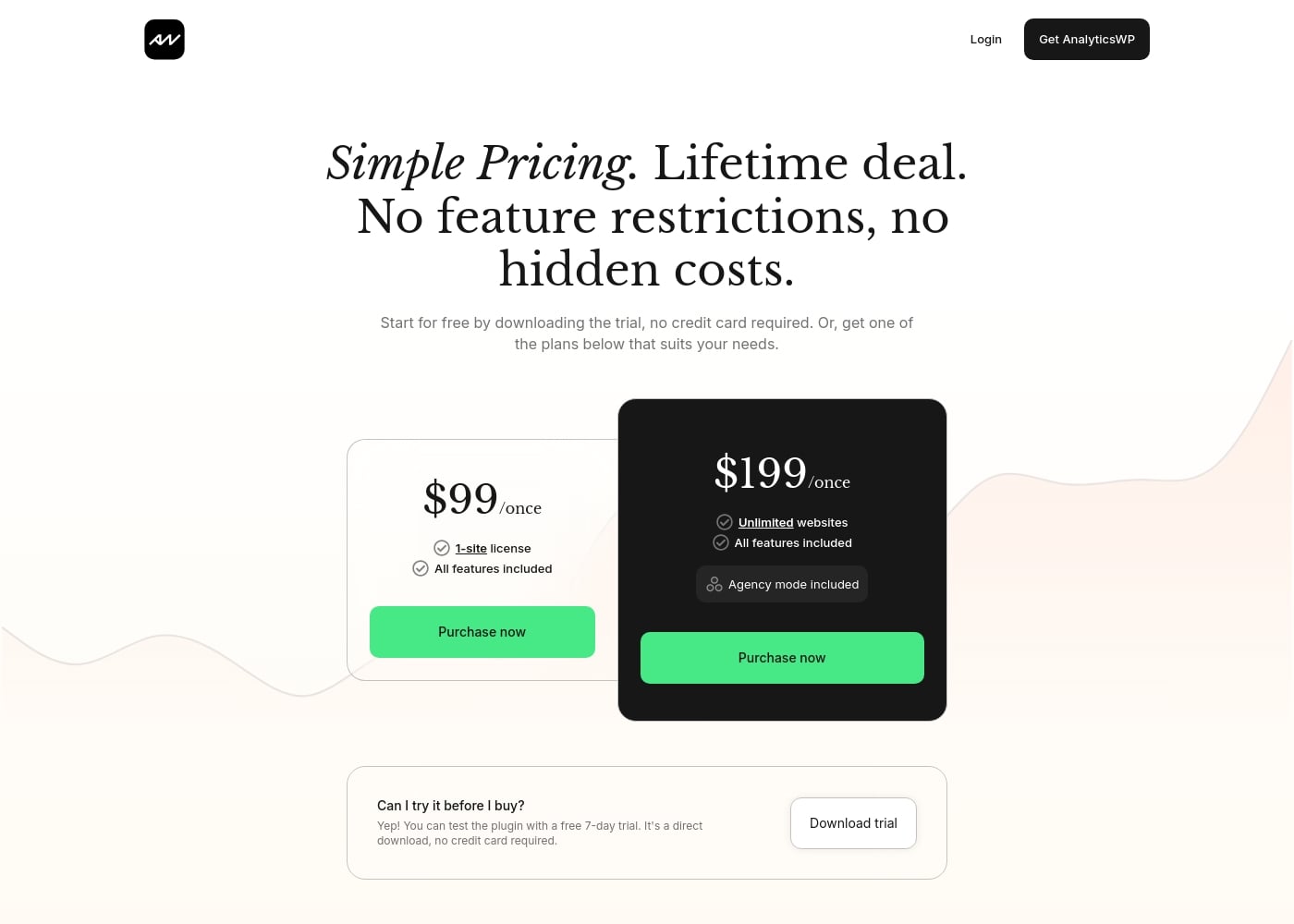 Pricing