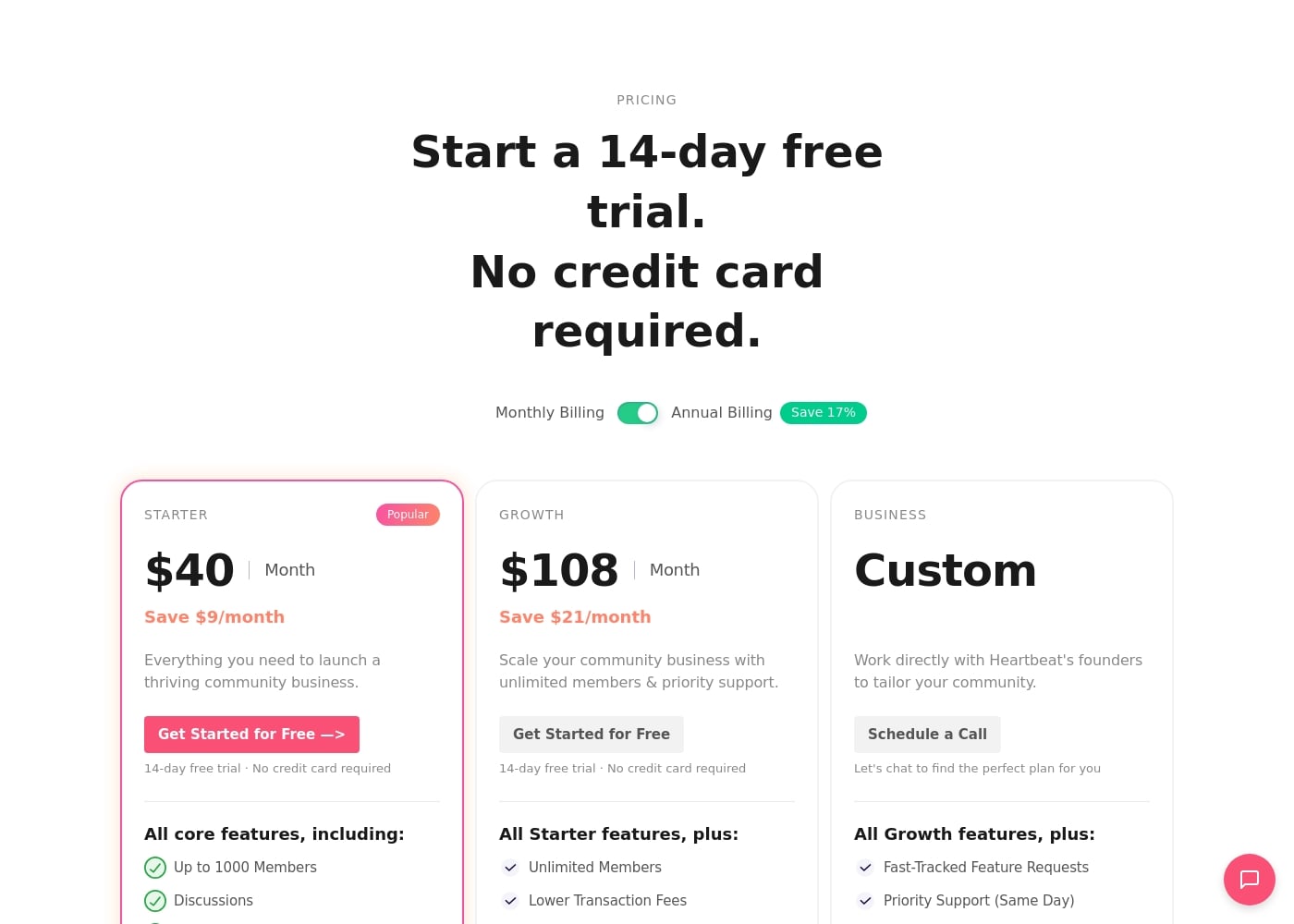 Pricing