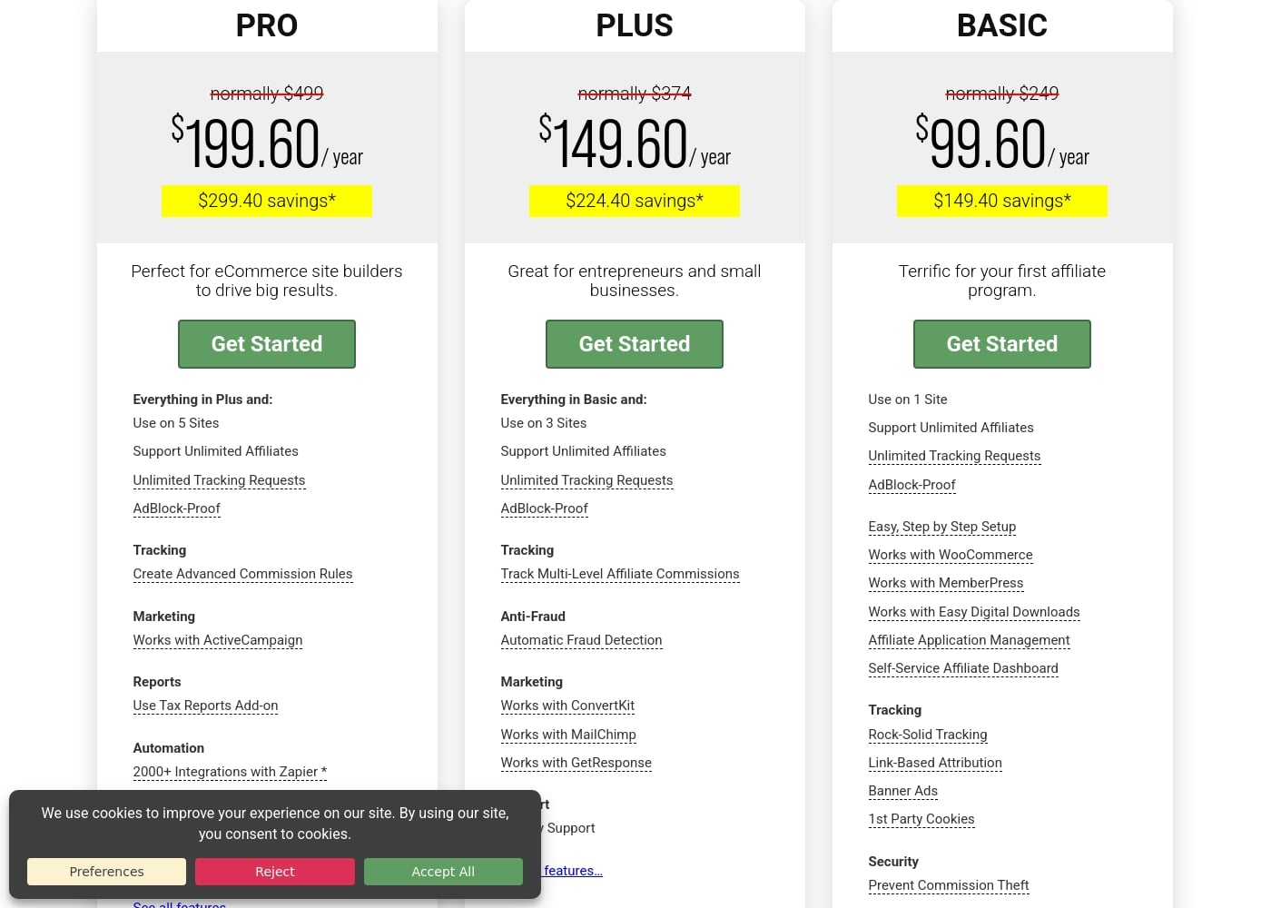 Pricing