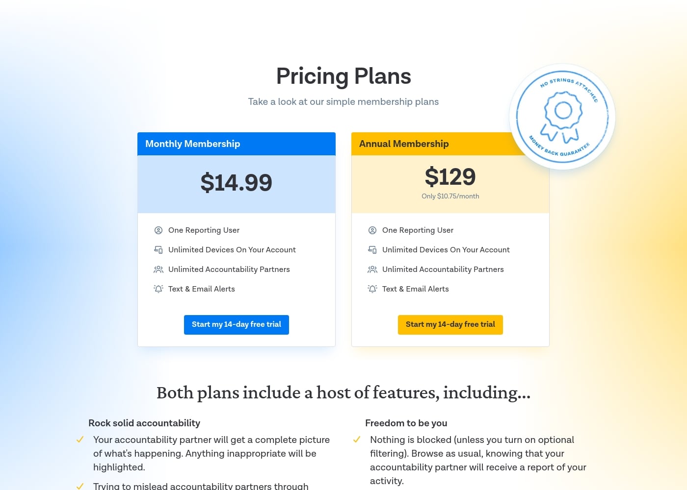 Pricing