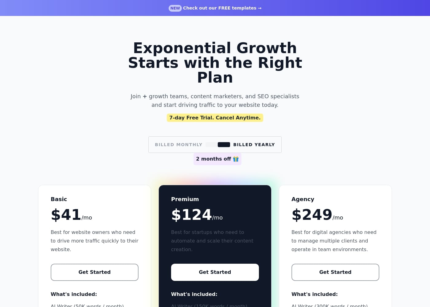 Pricing