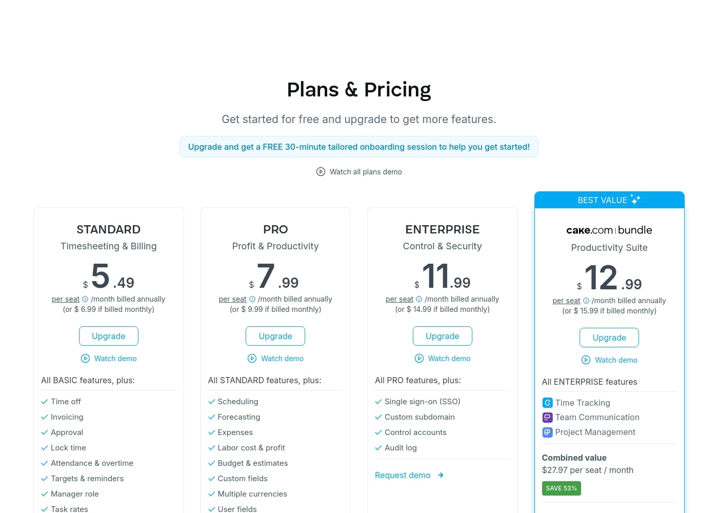 Pricing