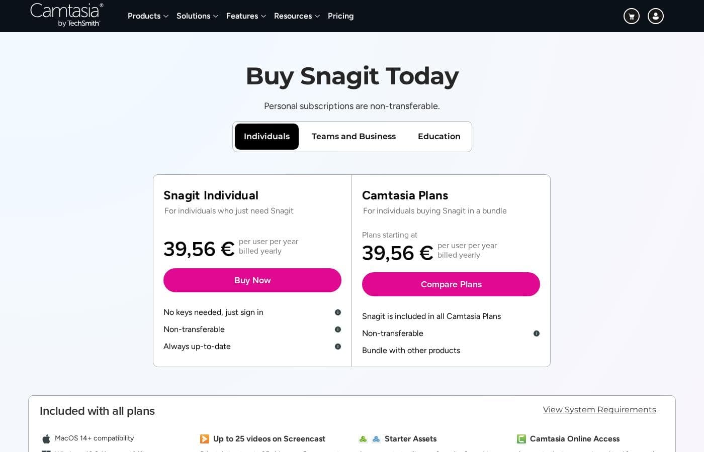Pricing