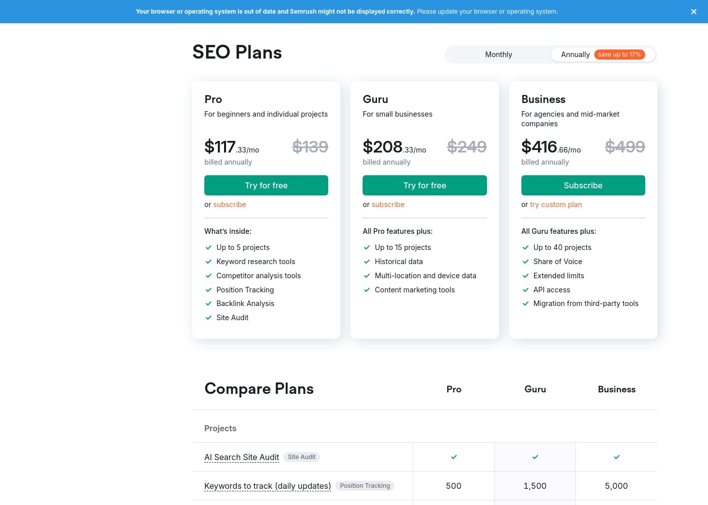 Pricing