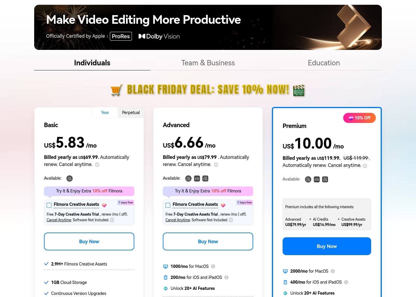 Pricing