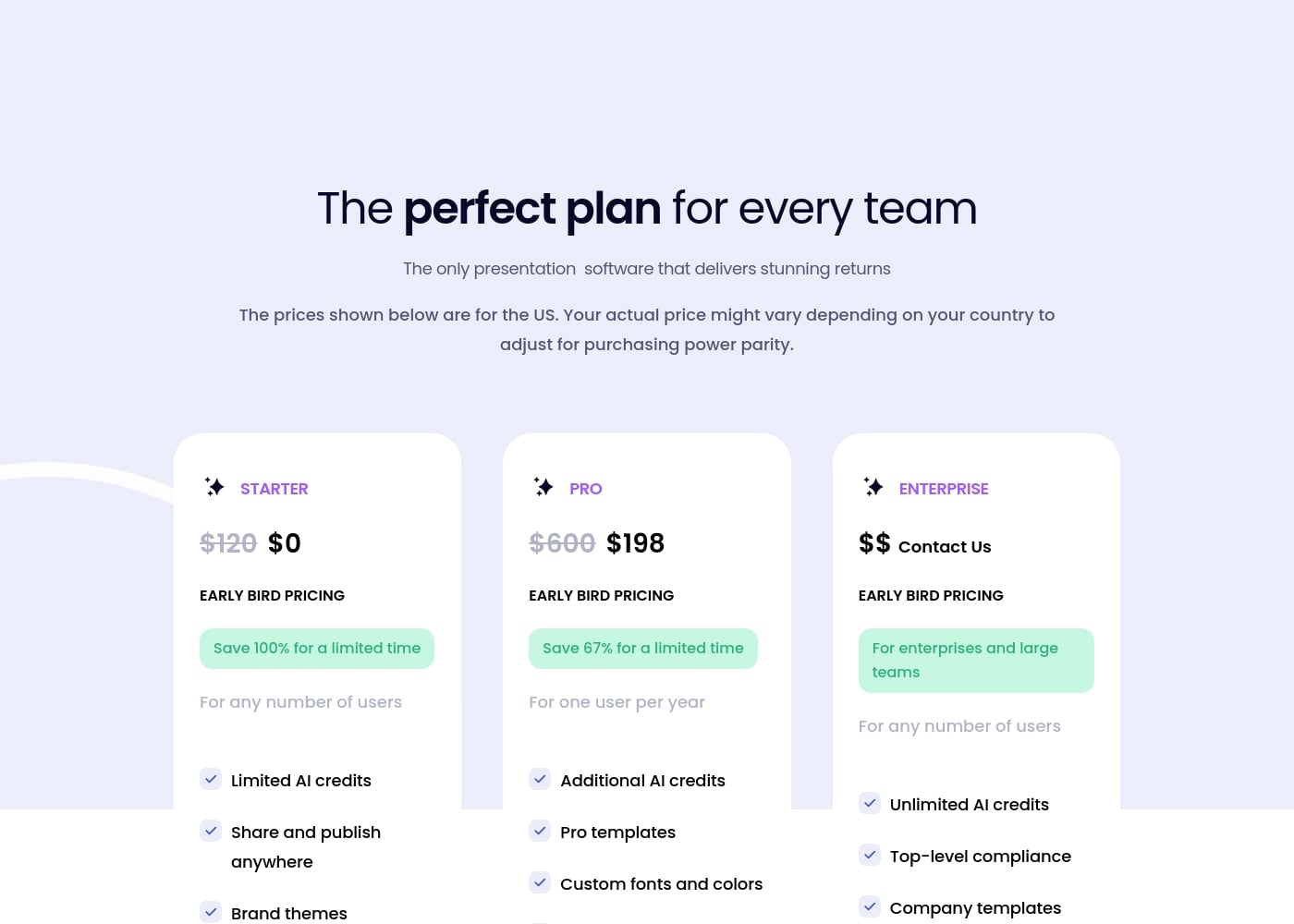 Pricing
