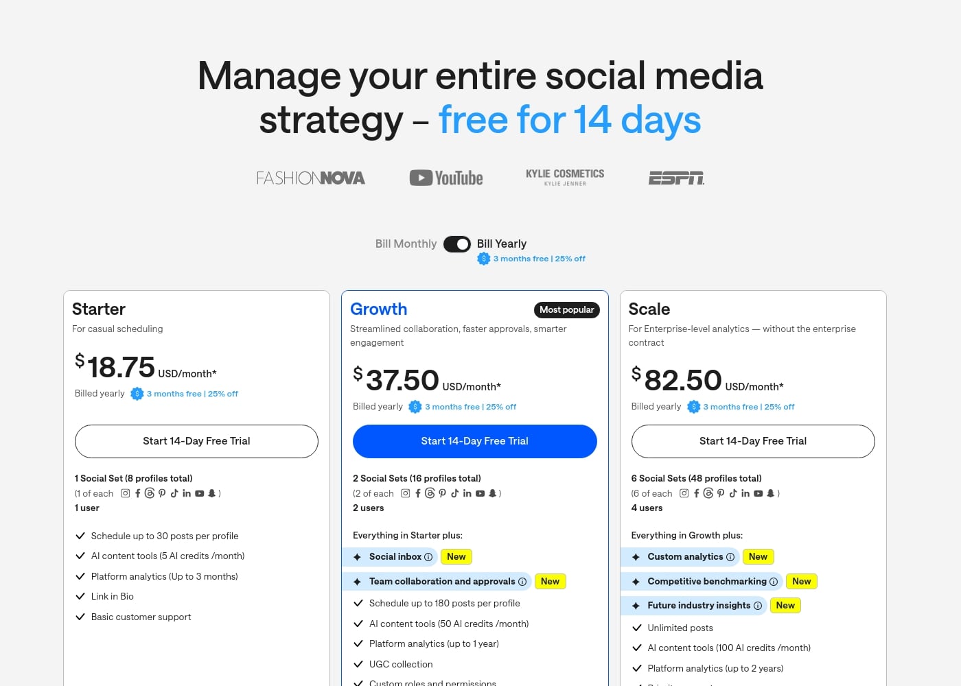Pricing